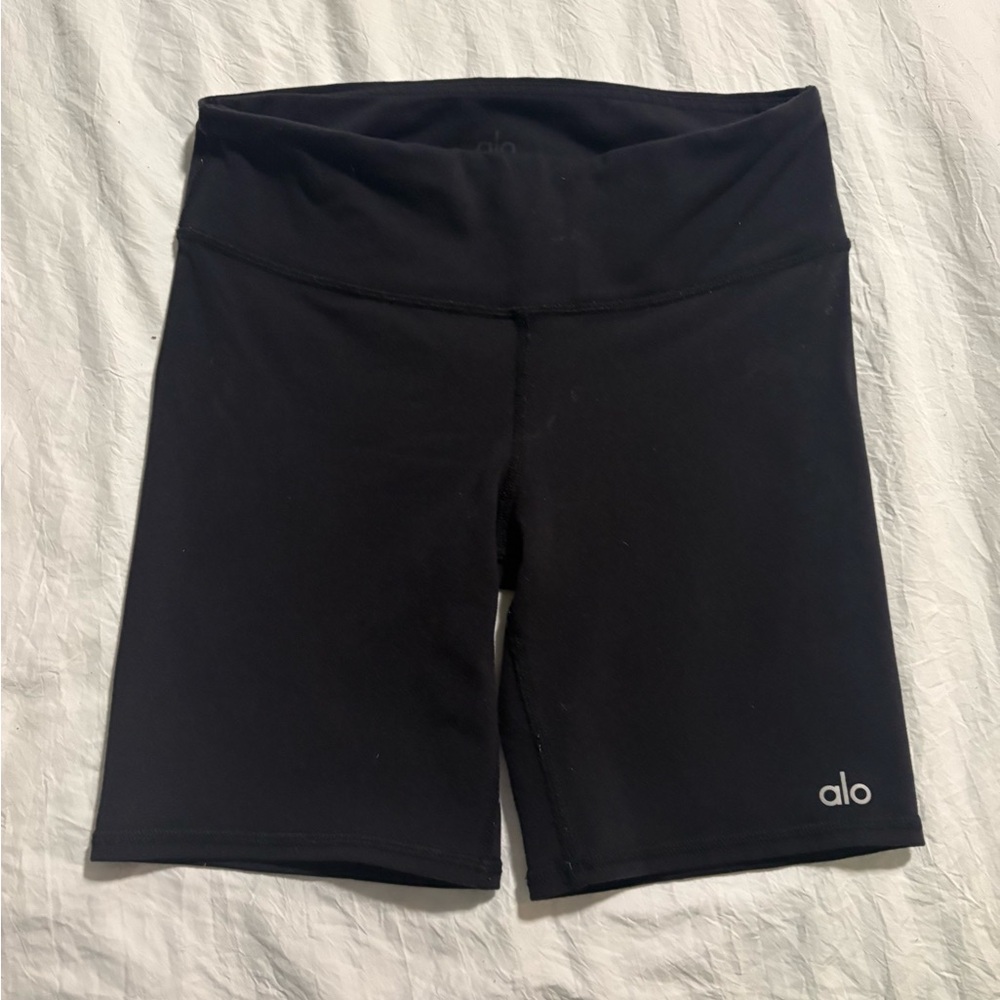 ALO Yoga Women's Classic Black Bike Shorts